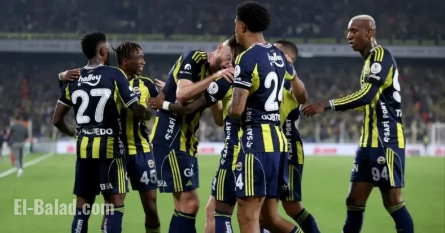 Fenerbahçe Aims to Narrow Gap: Lineups Announced