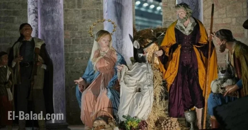 Vatican Reveals Nativity Scene and Illuminates Christmas Tree in St. Peter’s Square