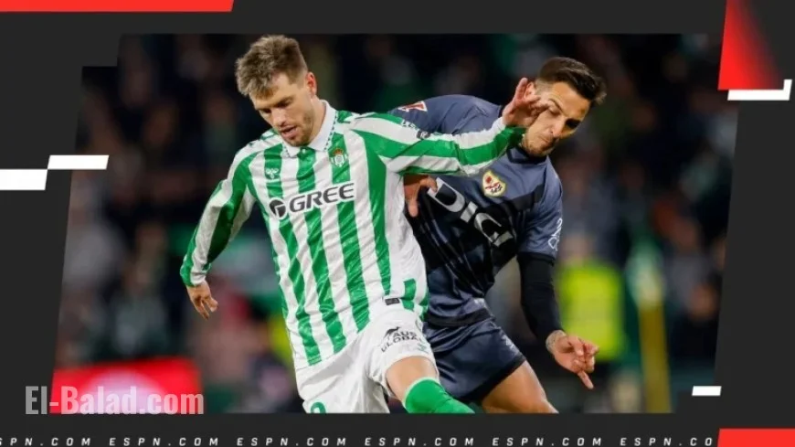 Betis Seeks Strong Win Against Rayo Vallecano to Boost European Ambitions