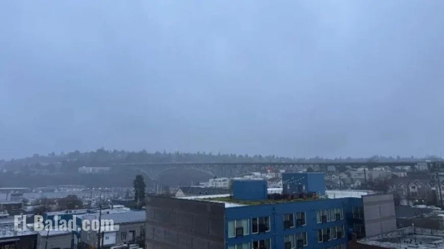 Warm Rain and High Winds as Atmospheric River Lifts River Levels