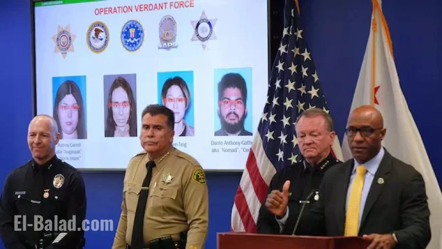 Four Suspects Charged in New Year’s Eve Bomb Plot in Southern California