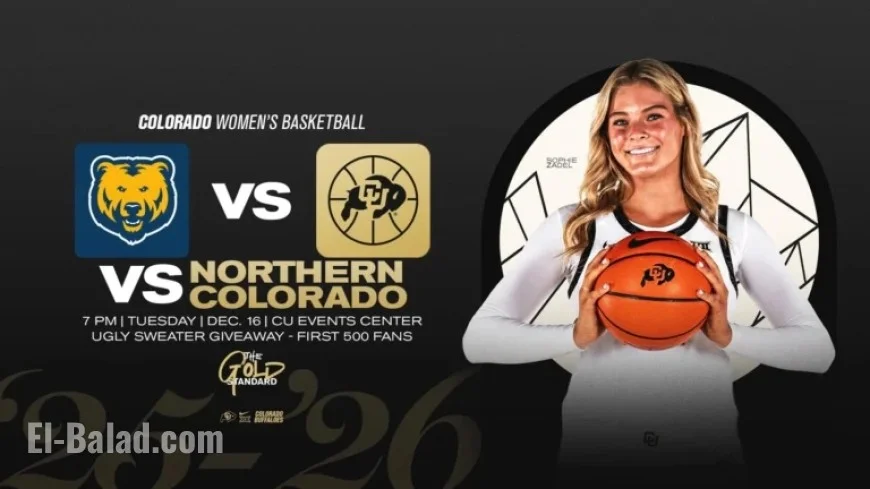 Colorado Welcomes Northern Colorado in Final Nonconference Showdown