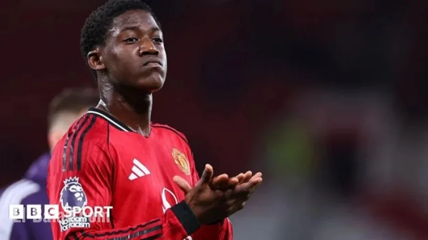 Man Utd Midfielder’s Half-Brother Supports Kobbie Mainoo with T-Shirt