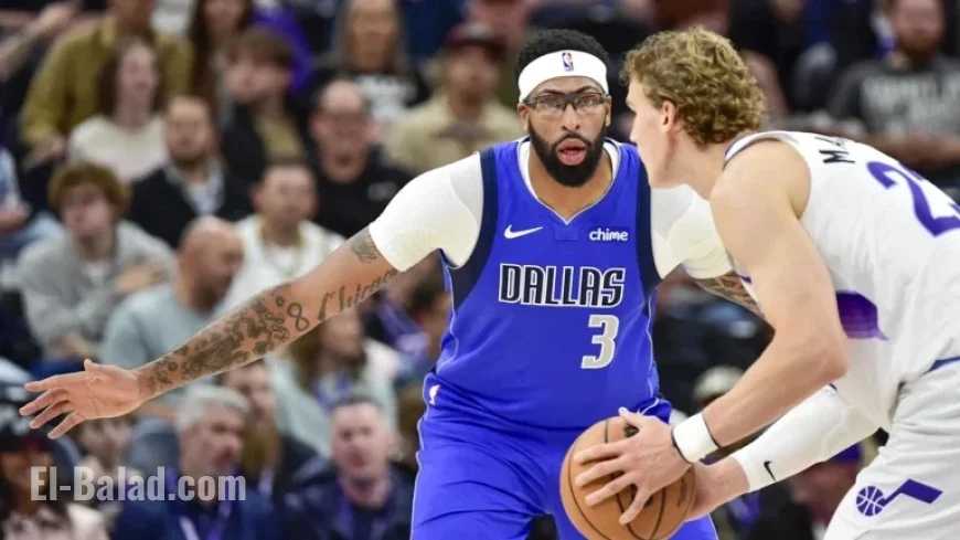 Utah Jazz Confirm Anthony Davis’ Status for Mavericks Matchup
