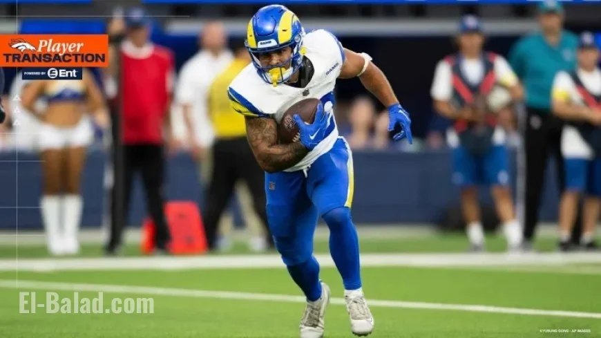 Broncos Acquire RB Cody Schrader, Place S Brandon Jones on Injured Reserve