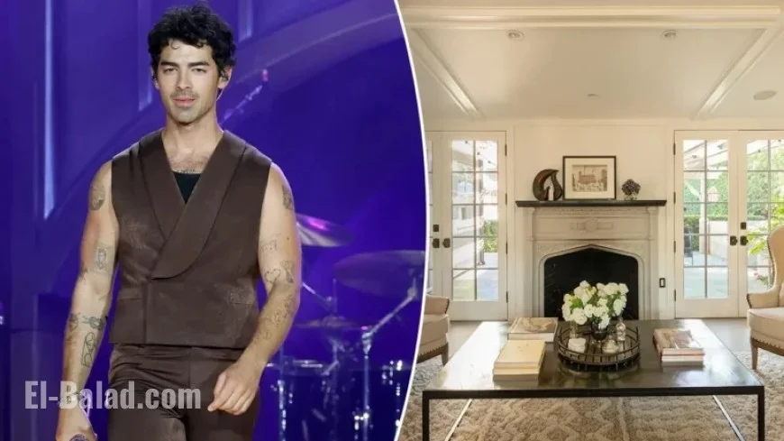 Joe Jonas’ Former LA Home Listed for Nearly $4 Million