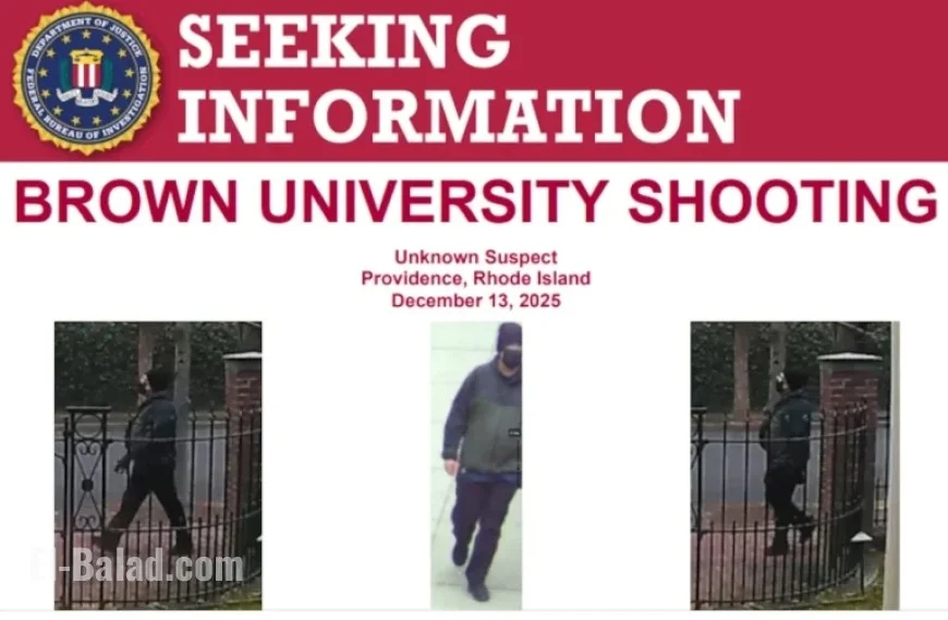 FBI Releases New Images of Suspect in Fatal Brown University Shooting