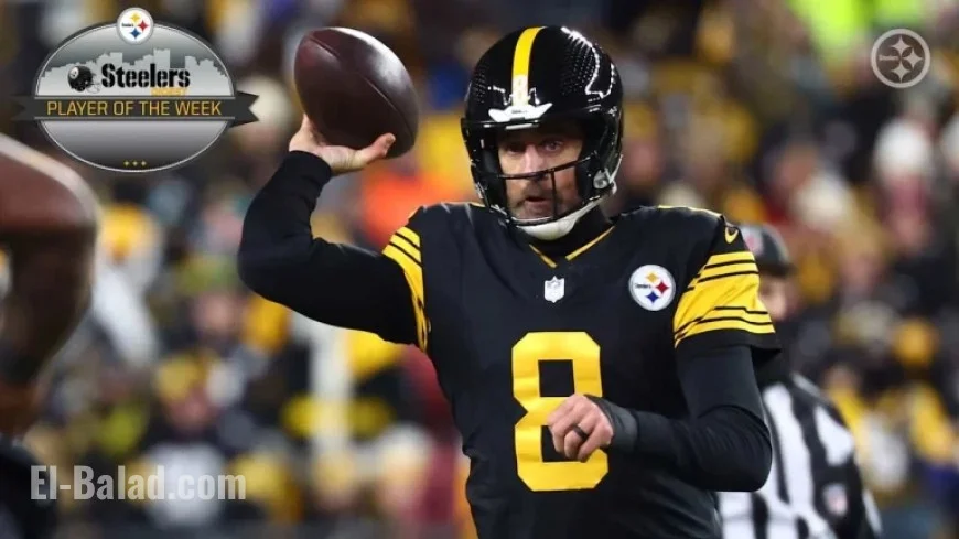Rodgers Earns Steelers Digest Player of the Week Honor