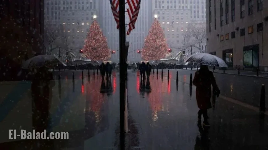 Weather Pattern Shift in Late December May Diminish White Christmas Hopes