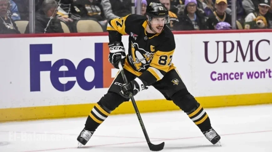 Crosby Eyes Penguins Points Record vs. McDavid and Oilers