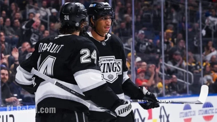 Kings Miss Byfield and Danault on Monday