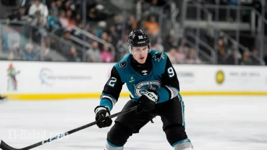 Sharks Recall Forwards Chernyshov and Cardwell from San Jose Barracuda