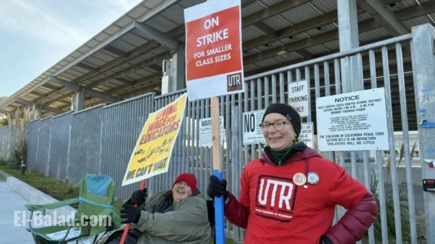 California Teachers Unions Weigh Strikes in Contract Dispute