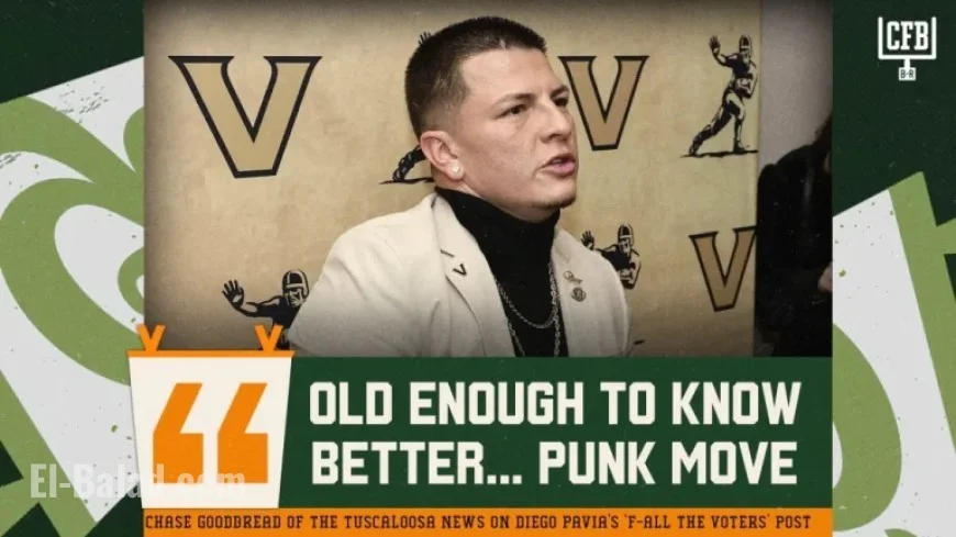 Heisman Voter Condemns Diego Pavia’s Controversial ‘F All Voters’ Remark