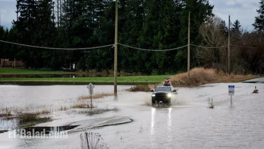Heavy Rain Forecast Hits B.C.’s South Coast During Flood Recovery
