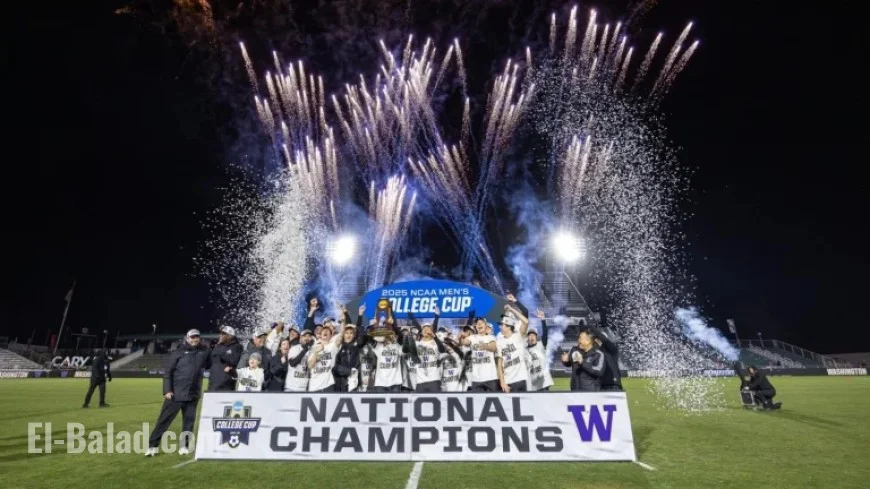 Washington Secures First National Title with OT Win Against NC State 3-2