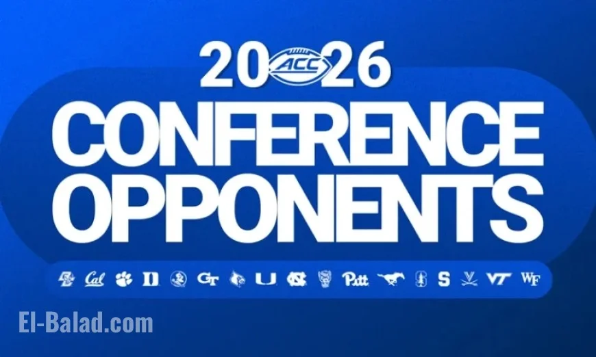 ACC Reveals 2026 Opponents with New Nine-Game Conference Schedule
