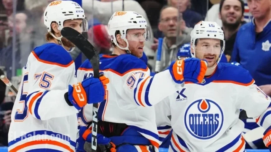 Top Players Propel Oilers to Dominant Victory Over Maple Leafs