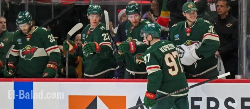 Kirill Kaprizov: Second-Highest Goal Scorer Among Wild Players