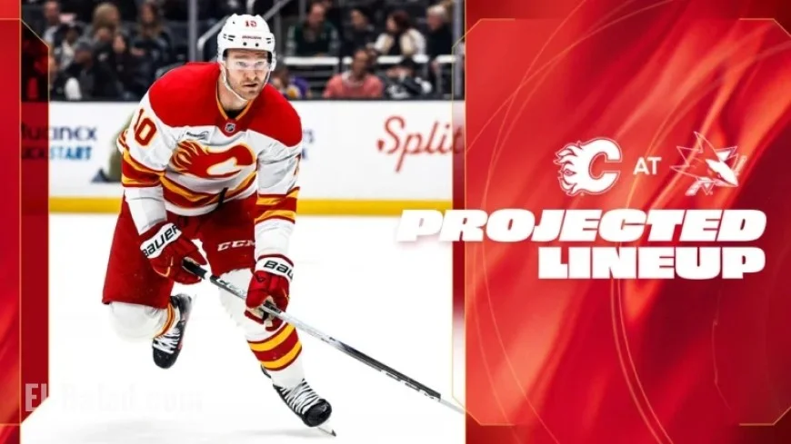 Flames vs. Sharks: Projected Lineup Preview
