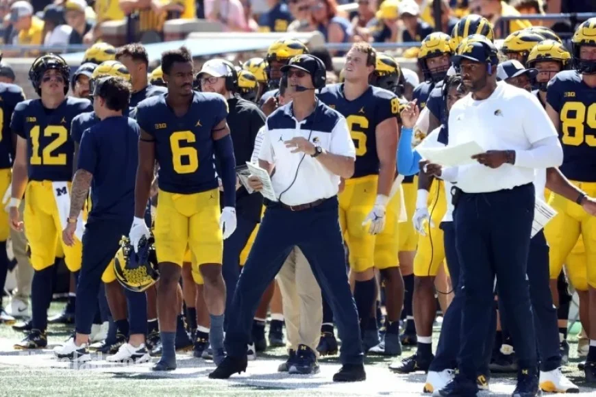 Jim Harbaugh Texts Sherrone Moore After Ex-Michigan Coach’s Arrest