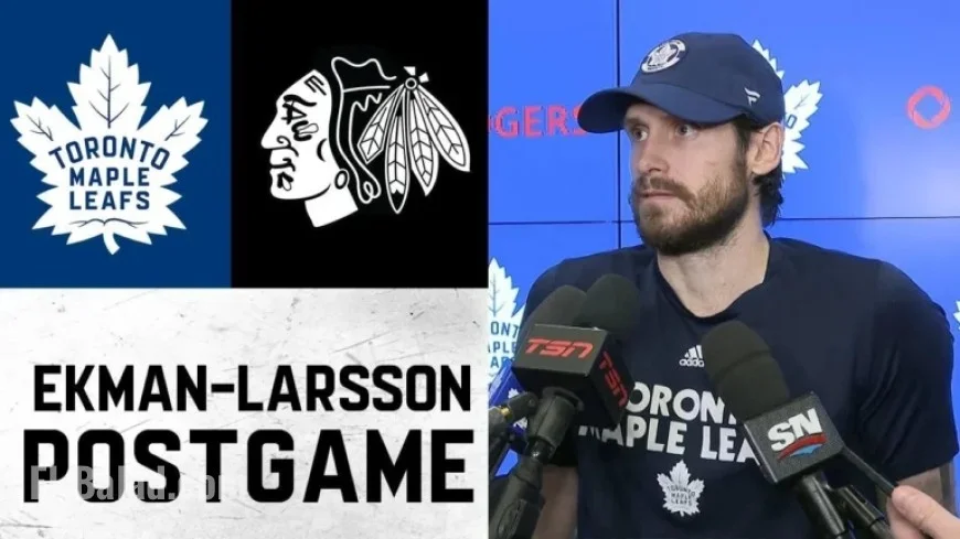 Oliver Ekman-Larsson Shines in Game Against Chicago Blackhawks, December 16, 2025