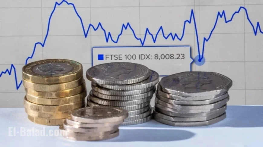 FTSE 100 Declines as Shrinking Economy Creates ‘Unsurprising’ Impact