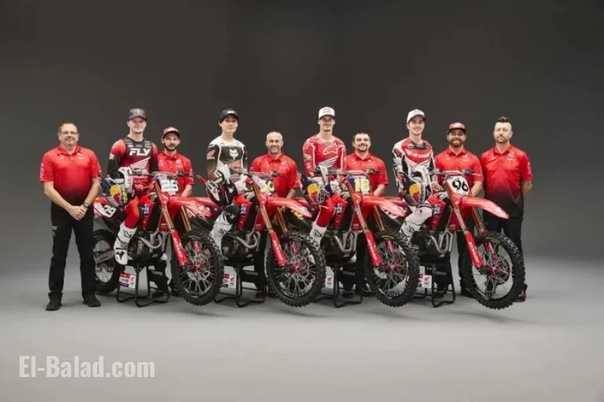 Honda HRC Confirms 2026 SMX Season Roster Return