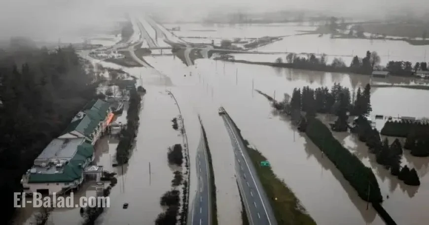 Highway 1 in Abbotsford Closed by Flooding, Lacking Federal Support