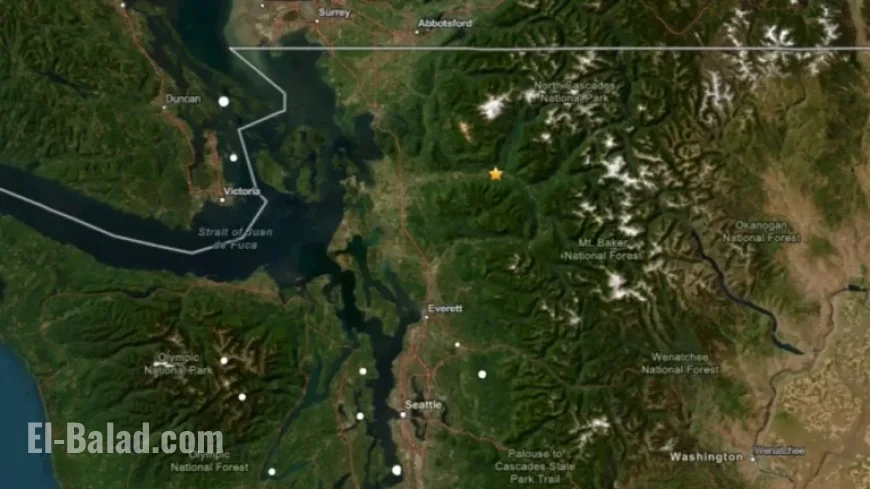 2.9-Magnitude Earthquake Strikes Near Concrete, Washington