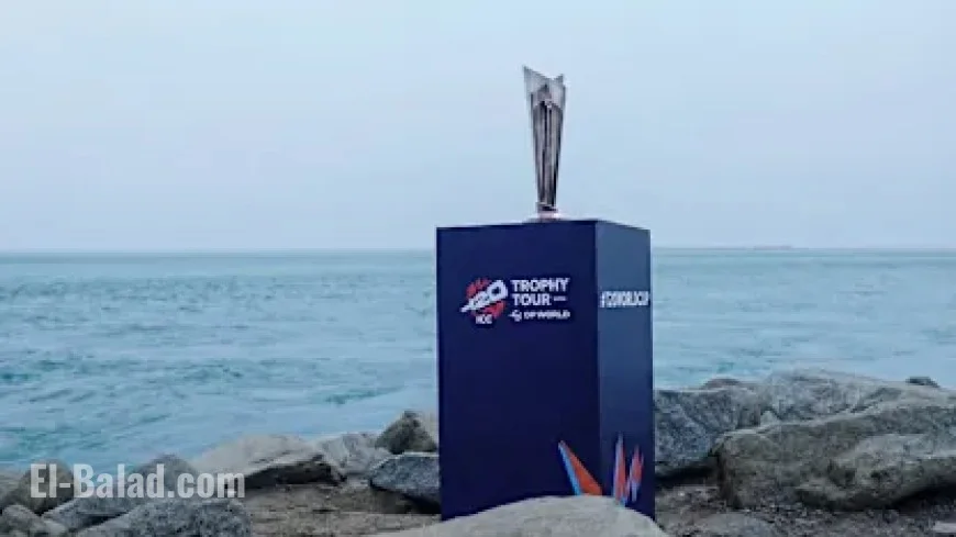 ICC Men’s T20 World Cup Trophy Tour Launches Spectacularly