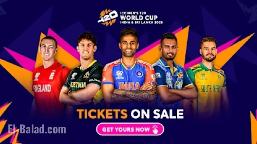 ICC Men’s T20 World Cup 2026 Tickets Now Available