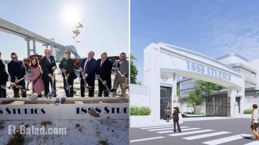 Bayonne, NJ Hosts Groundbreaking for 1888 Studios Film and TV Campus