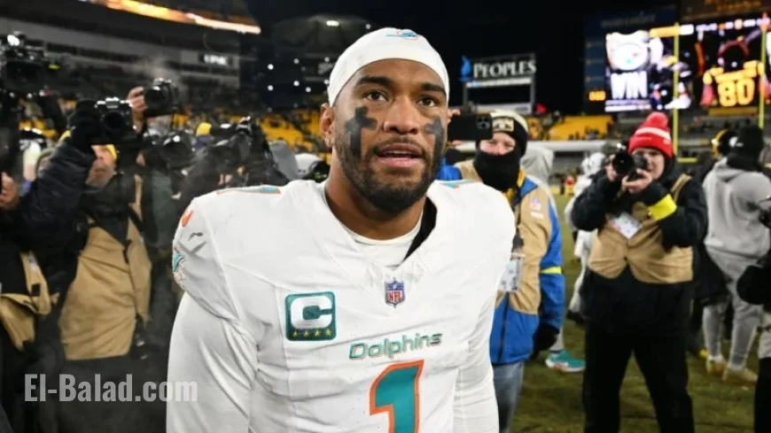 Dolphins Bench QB Tua Tagovailoa for Rookie Quinn Ewers