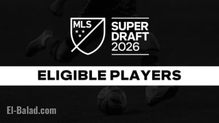 Eligible Players for 2026 MLS SuperDraft Announced on MLSsoccer.com