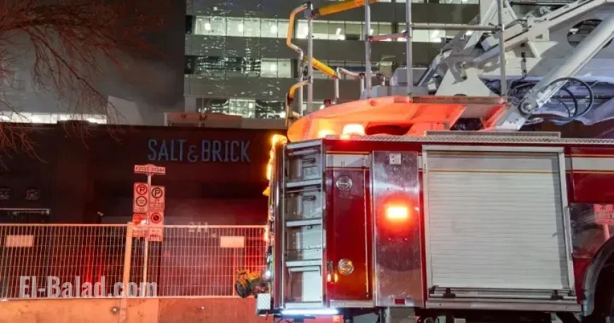 Firefighters Battle Persistent Blaze at Calgary Restaurant