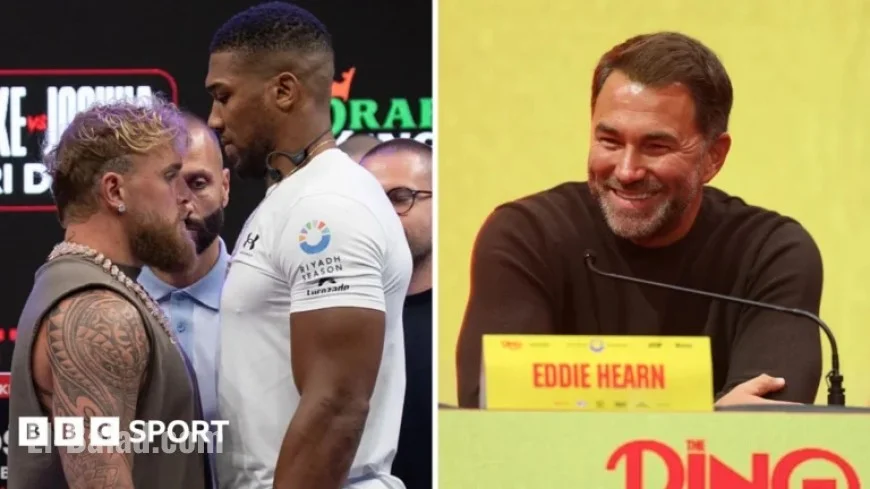 Eddie Hearn: Jake Paul vs Anthony Joshua Unscripted, No Defense for Match