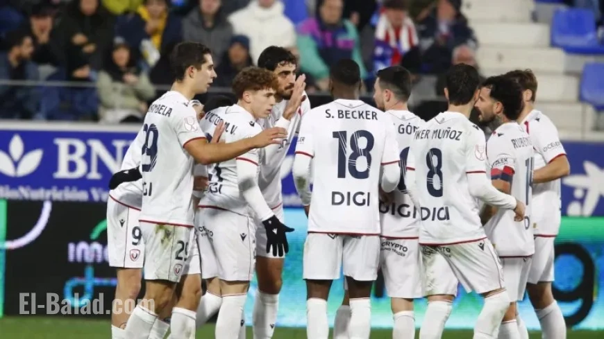 Huesca vs Osasuna: Final Score 2-4, Full Match Summary and Highlights