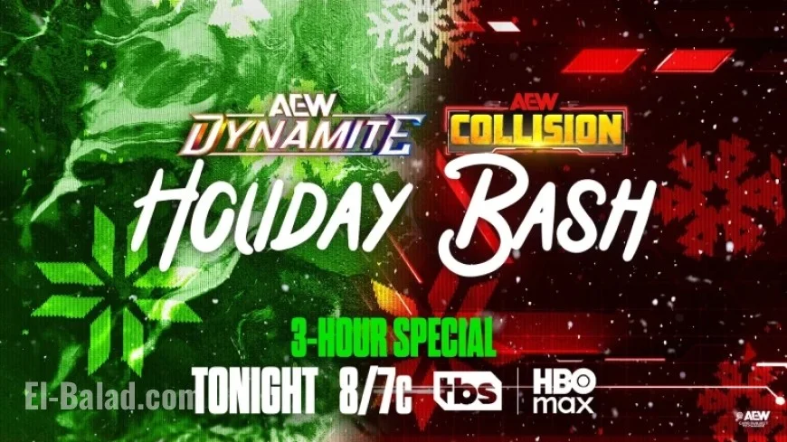 AEW Dynamite Holiday Bash: Trios Match, Battle Royale, Tag Title Highlights