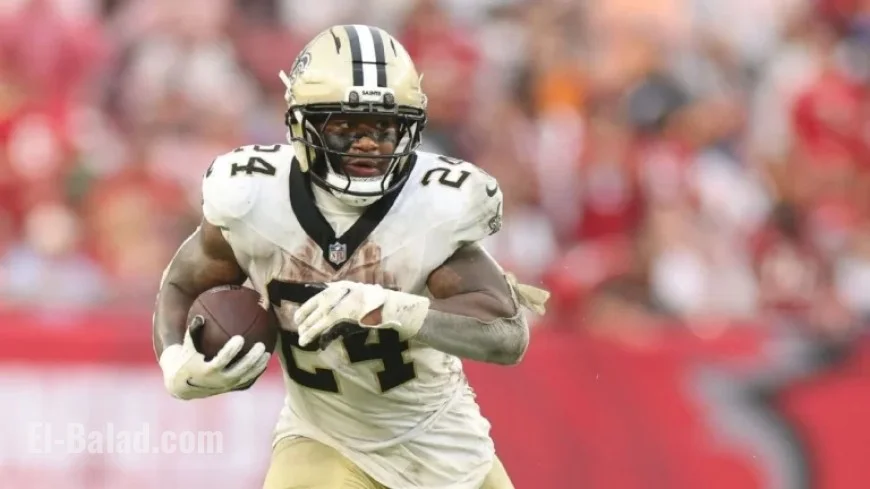 Saints’ Devin Neal, Devaughn Vele Miss Jets Game