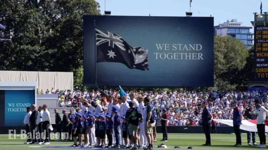 Australia Honors Bondi Shooting Victims During Adelaide Ashes Test