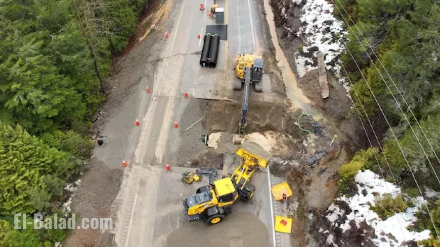 Storm Inflicts Major Damage on B.C.’s Highway 3, Disrupts Power
