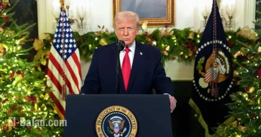 Trump Lowers Prices, Unveils Military Bonuses in Year-End Address