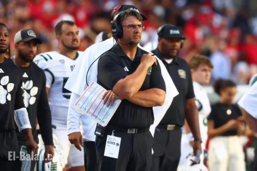 Ohio University Dismisses Football Coach for Cause; Cites Prior Policy Violation