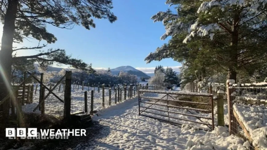 UK Faces Slim Odds for Widespread White Christmas, Some Regions Hopeful