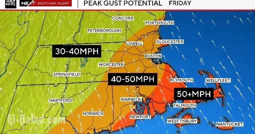 Massachusetts Braces for Intense Rain and Winds: See Hardest-Hit Areas