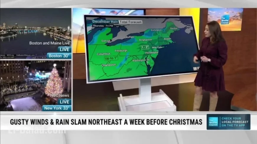 Northeast Faces High Winds, Rain, and Snow From Cold Front