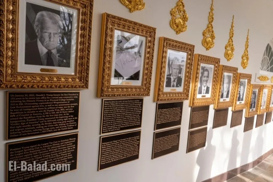 Trump Installs Partisan Plaques for Predecessors on Presidential Walk of Fame