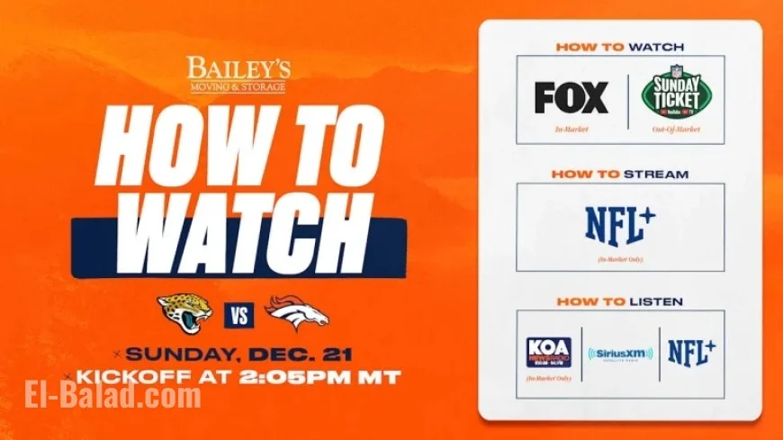 Broncos vs. Jaguars: Viewing Guide