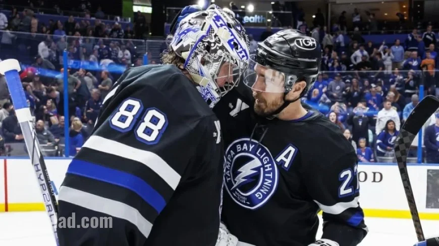 Vasilevskiy, McDonagh Set to Return for Lightning vs. Kings Clash